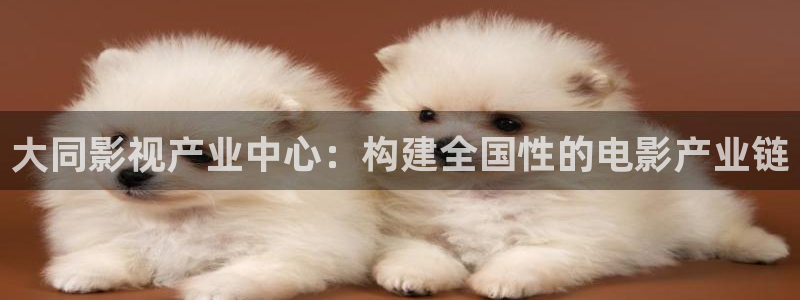 金牌影视下载app：大同影视产业中心：构建全国性的电影产业链